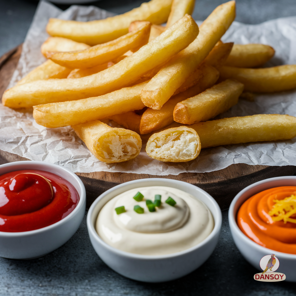 домашня картопля фрі хрустка