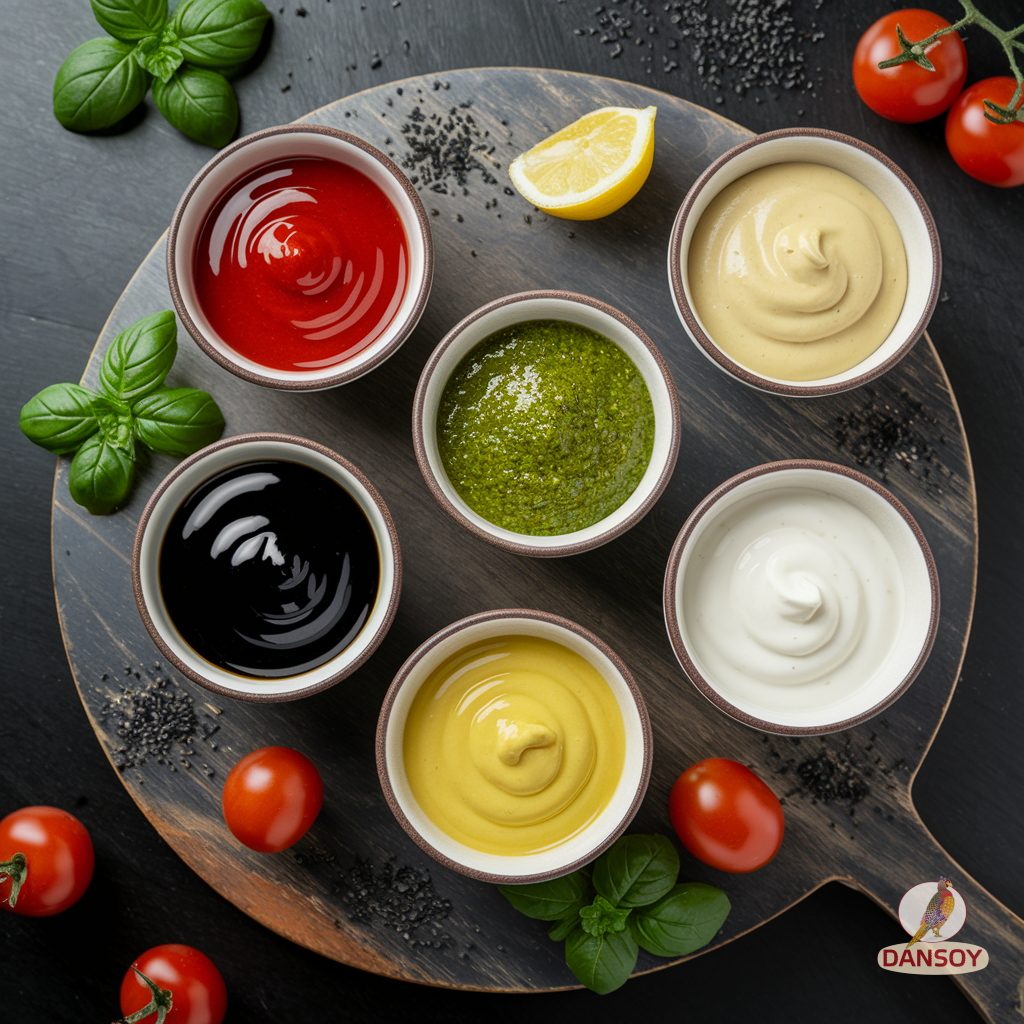 Кухонні соуси у пляшках