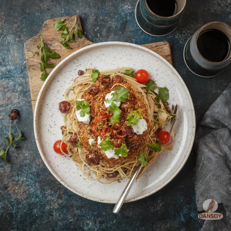 курка теріякі рецепт на тарілці