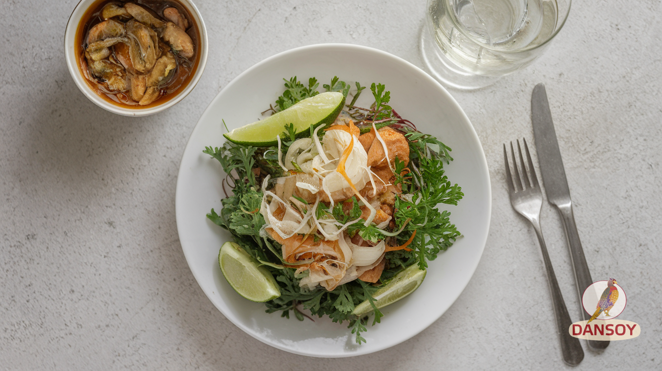 Парені овочі з азіатським соусом