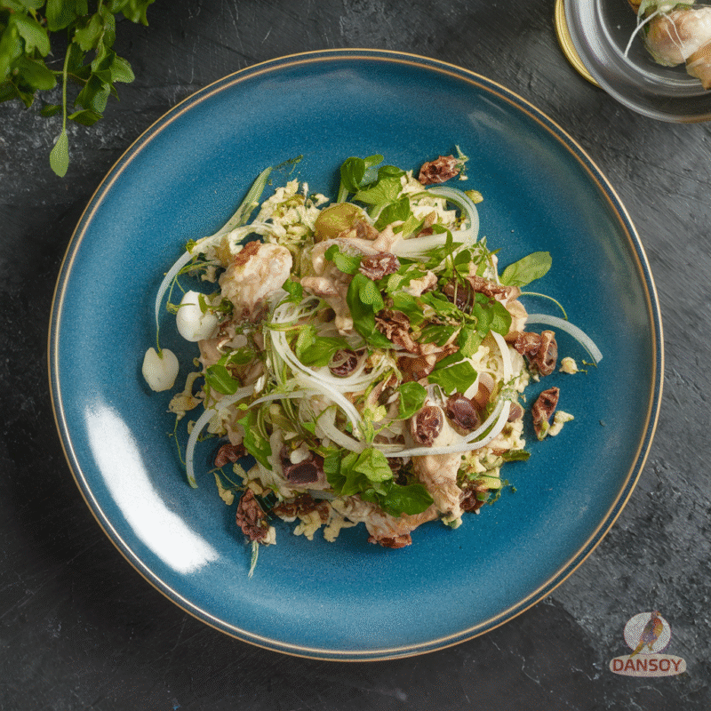 Сливові фрикадельки у копченому соусі