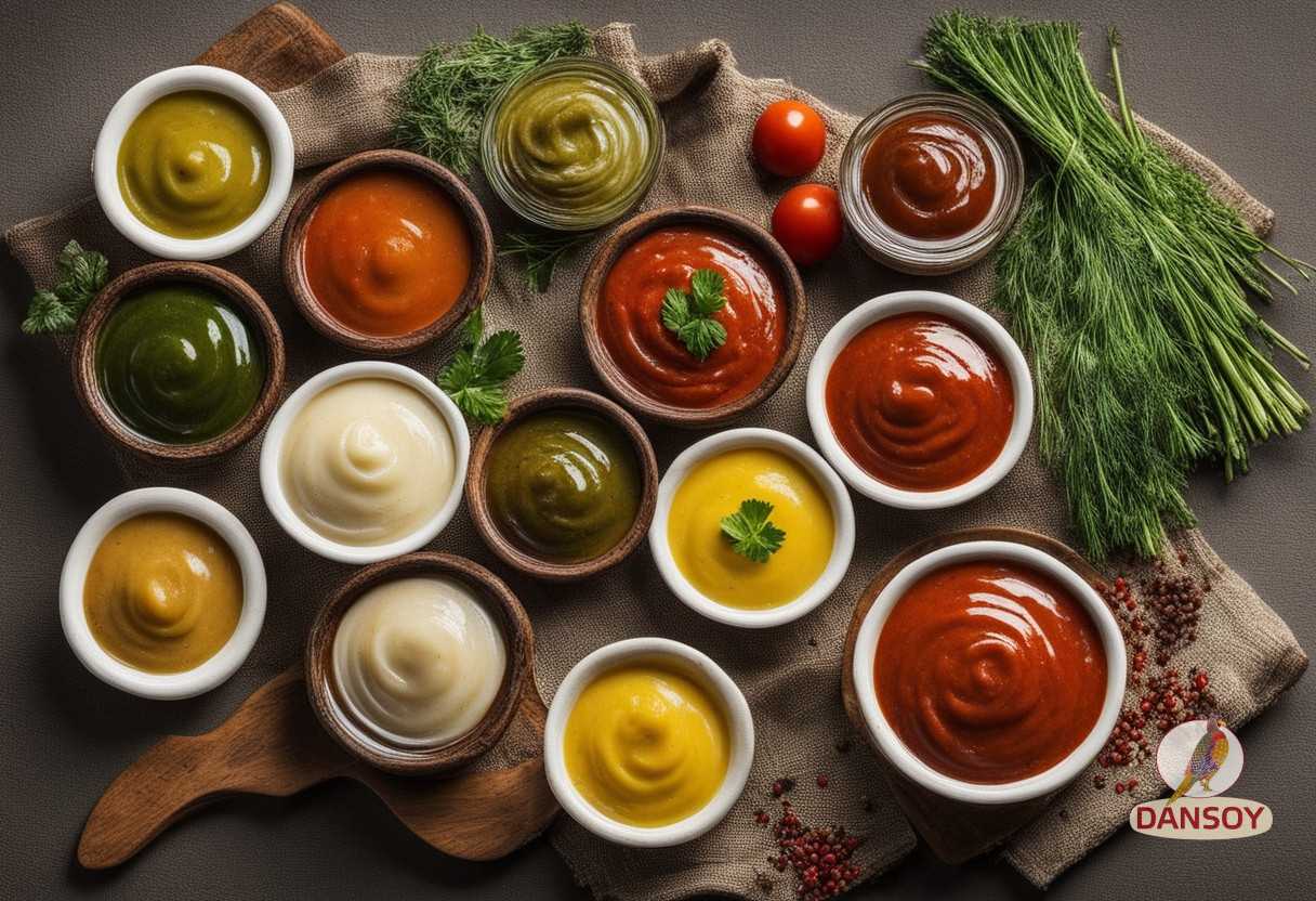 Ukrainian sauces from Dansoy