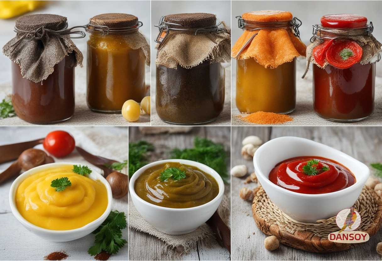 الصلصات الأوكرانية: وصفات طبيعية
