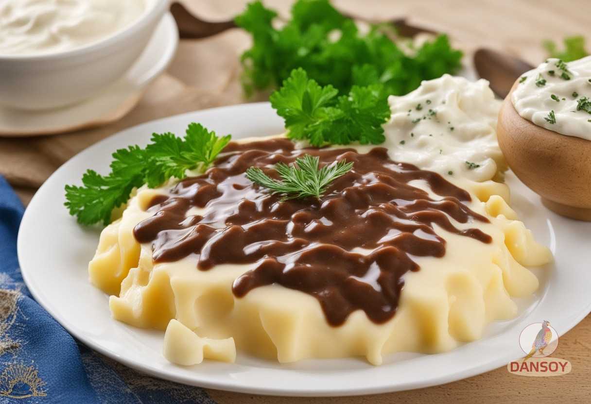 Illustration for section: This thick and aromatic sauce is great for poda - Ukrainian sauces