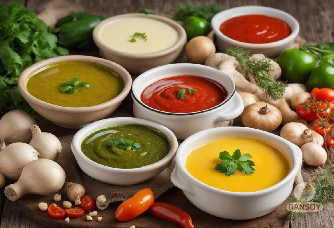 Здорові українські соуси натуральні.