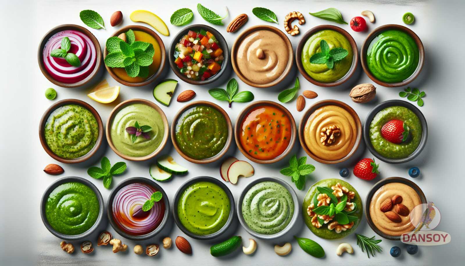 Erfrischende vegane Saucen im Sommer