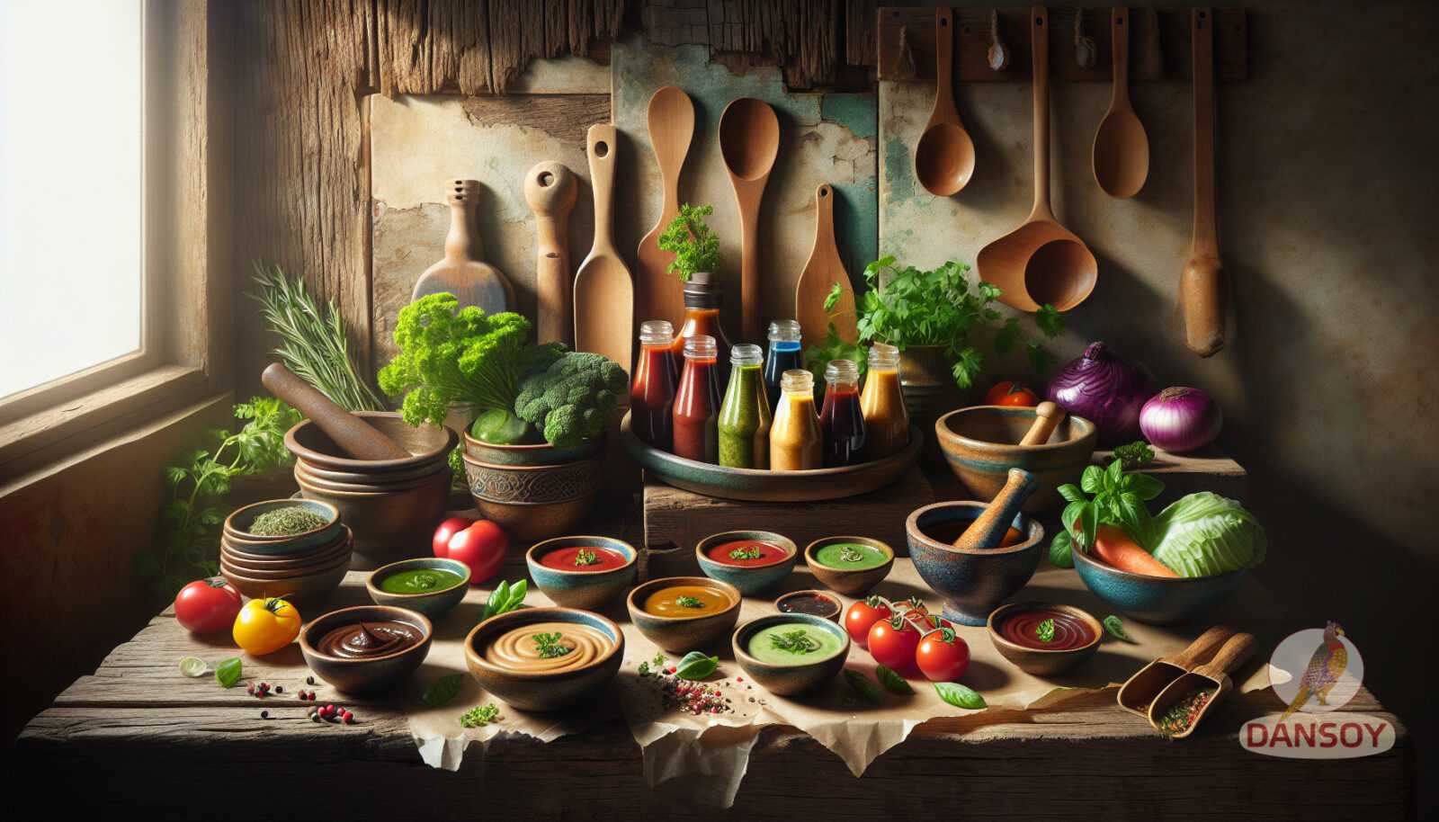 Illustration for section:  - Органічні соуси