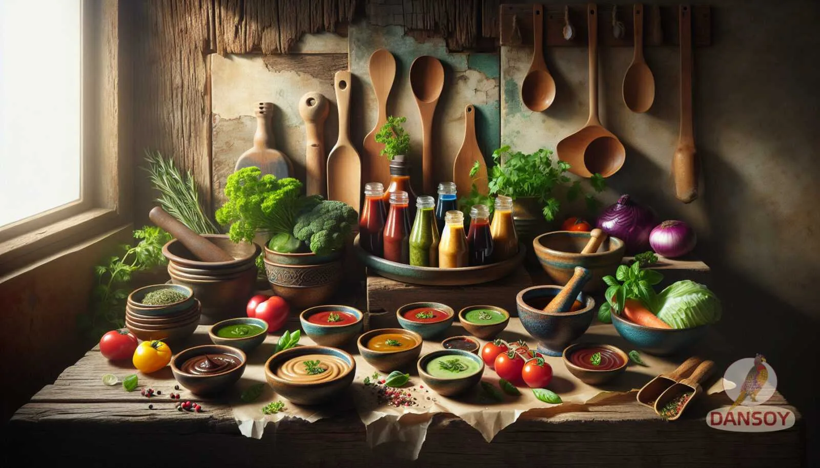 Illustration for section:  - Органічні соуси