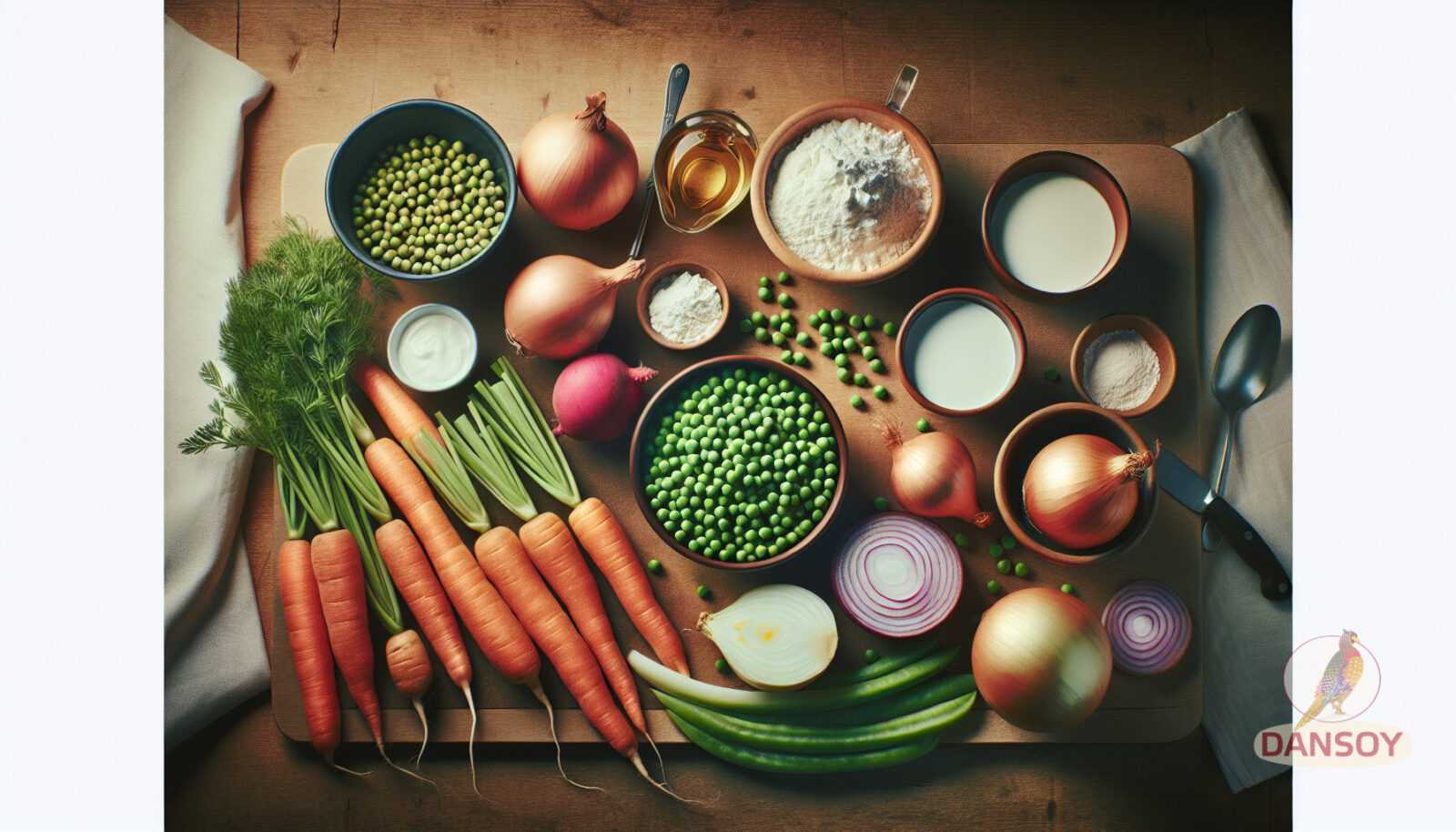 Illustration for section: Pea sauce is a great addition to meat dishes - Ukrainian sauces