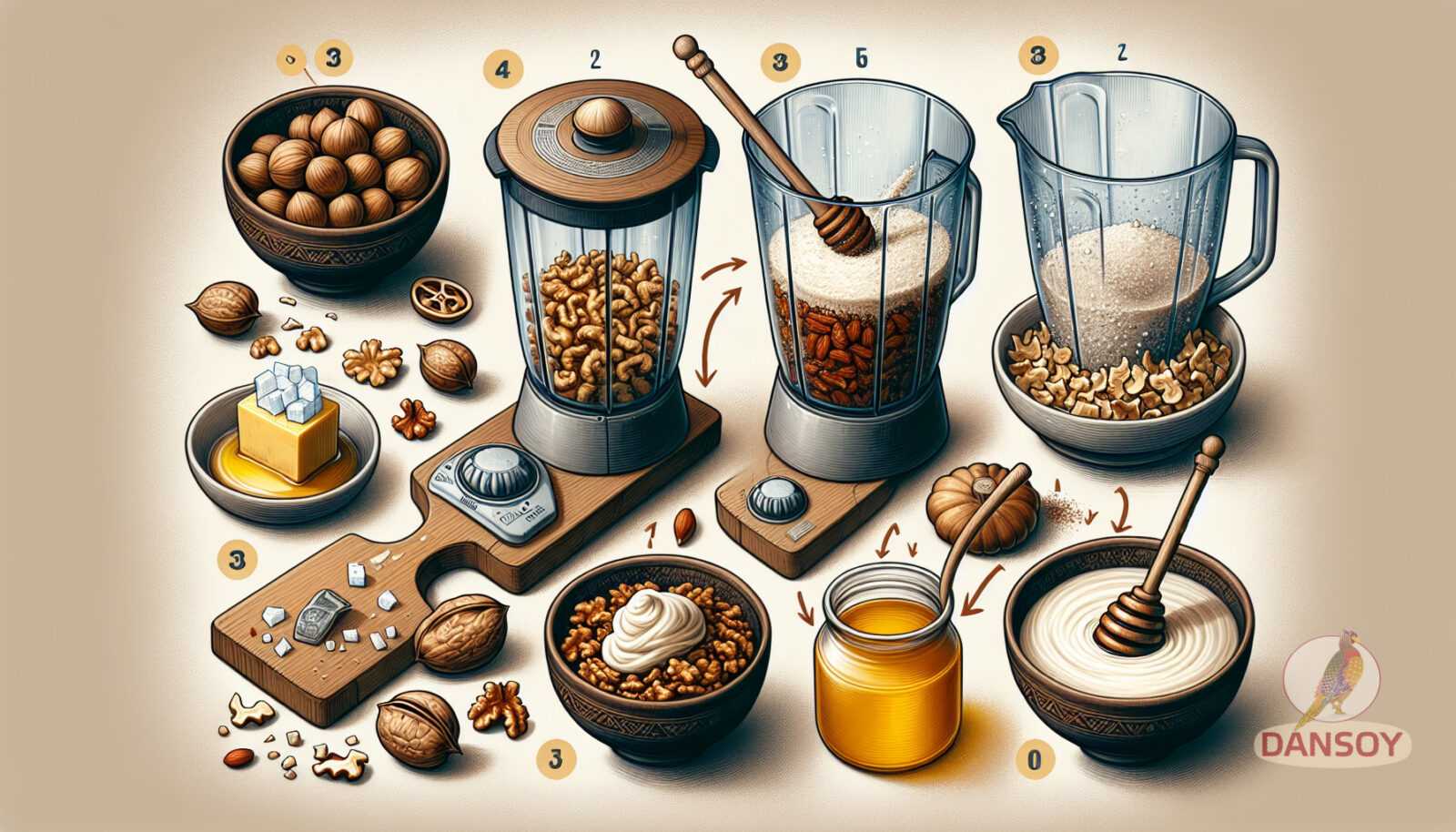 Illustration pour la section : 100 ml de crème (graisse 35% ou 10%) sel au goût Commencez par - Sauces ukrainiennes