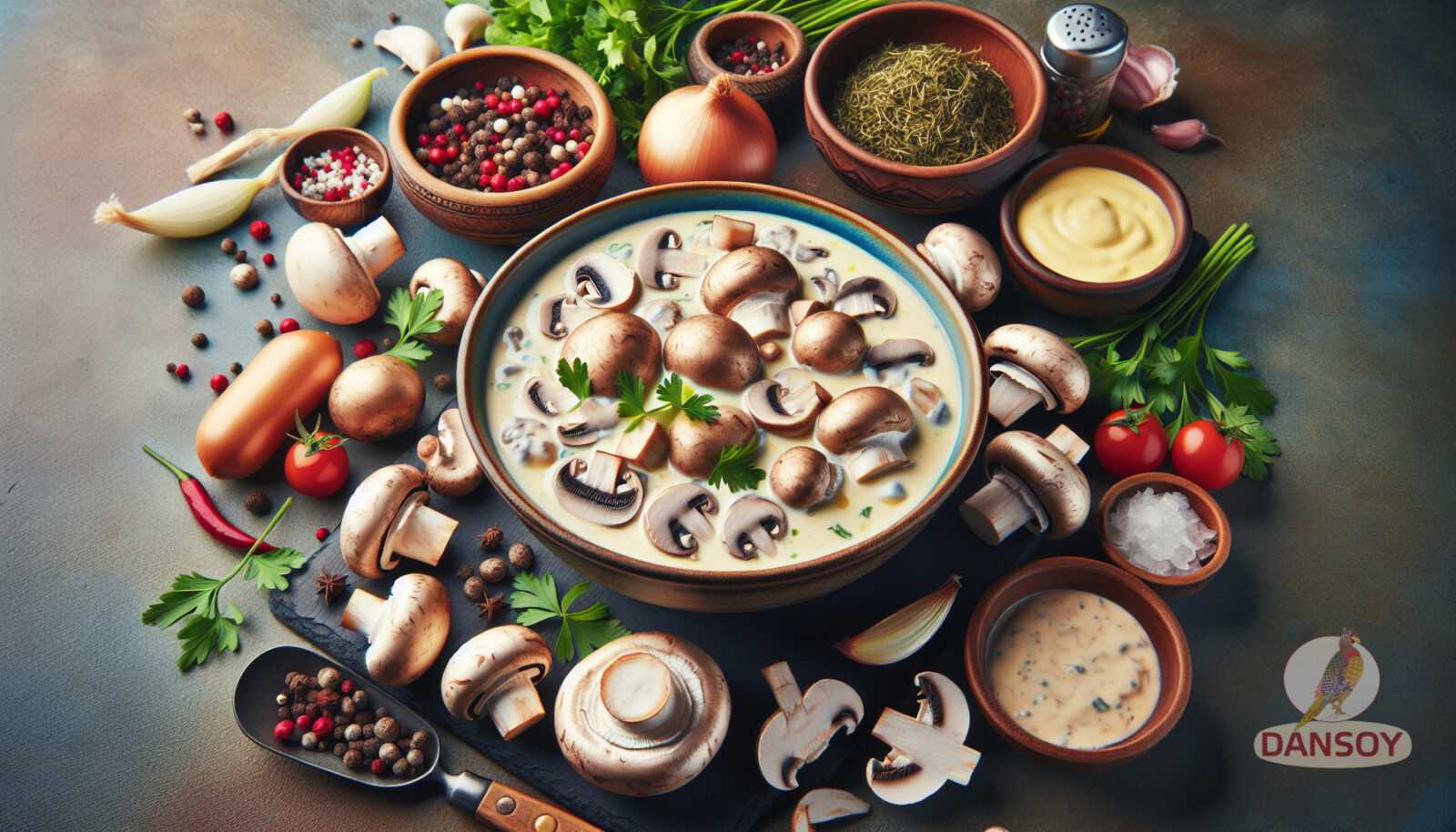 Ilustrație pentru secțiune: Ciupercile sunt ciuperci populare care adaugă multă aromă - Sosuri neobișnuite