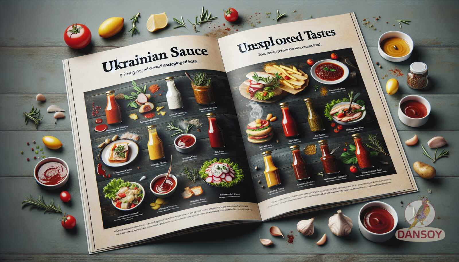 Illustration for section: "Tartar" sauce is a version of a sauce with a mild aroma and on - Ukrainian sauces
